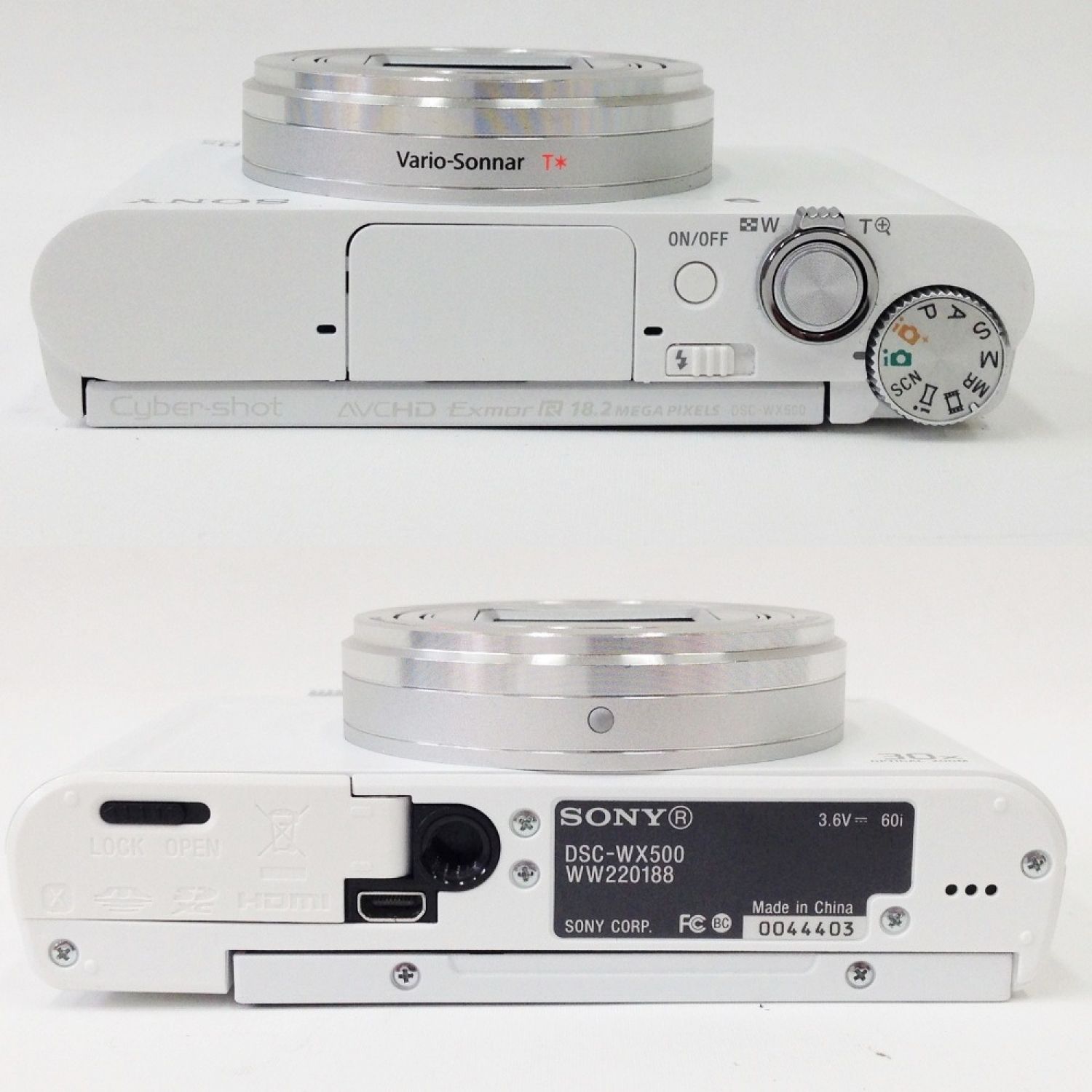 ソニー　DSC-WX500 ホワイト　美品