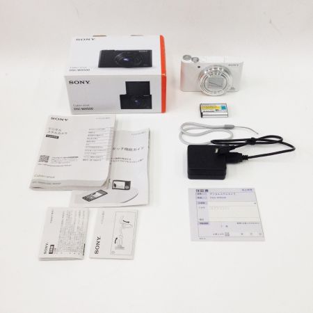  SONY ソニー Cyber-shot デジタルスチルカメラ コンデジ コンパクトデジタルカメラ DSC-WX500 ホワイト