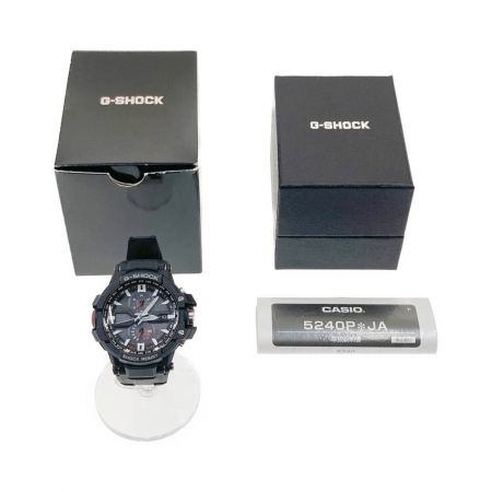  CASIO カシオ SKY COCKPIT スカイコックピット G-SHOCK Gショック 腕時計 GW-A1000 ブラック x レッド