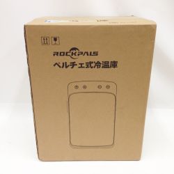 〇〇  Rockpals ペルチェ式冷温庫 保冷ボックス 小型冷蔵庫 RP-10L ホワイト 未開封品 Nランク