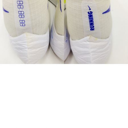  NIKE ナイキ ズーム ヴェイパーフライ ZOOMX Vaporfly NEXT% 26cm スニーカー A04568-103 ホワイト x ブルー