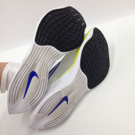  NIKE ナイキ ズーム ヴェイパーフライ ZOOMX Vaporfly NEXT% 26cm スニーカー A04568-103 ホワイト x ブルー