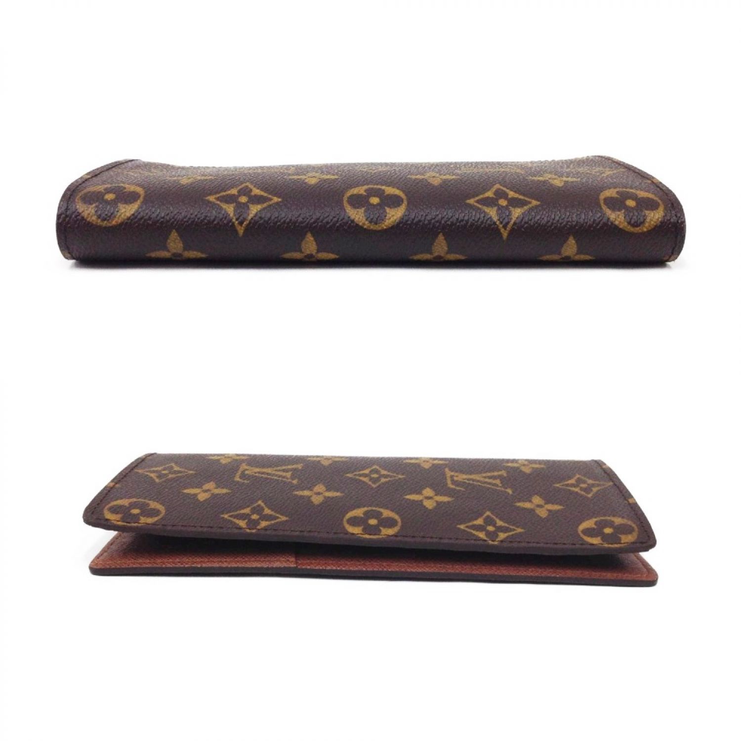 中古】 LOUIS VUITTON ルイヴィトン モノグラム ポルトフォイユブラザ