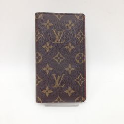 〇〇 LOUIS VUITTON ルイヴィトン モノグラム アジェンダ ポッシュ 手帳カバー R20503 ブラウン Bランク
