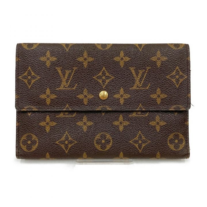 中古】 LOUIS VUITTON ルイヴィトン モノグラム ポシェット パスポール パスポートケース カードケース M60135 ブラウン｜総合リサイクルショップ  なんでもリサイクルビッグバン オンラインストア