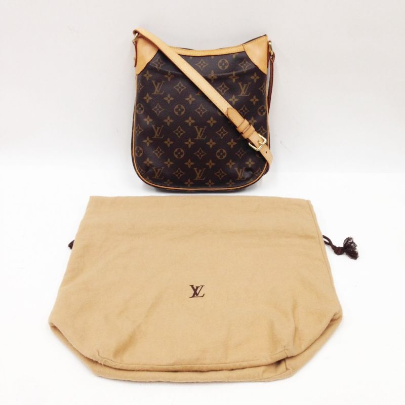 中古】 LOUIS VUITTON ルイヴィトン モノグラム オデオンPM ショルダー ...