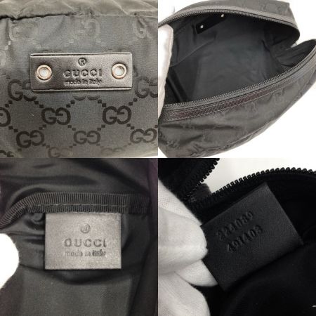  GUCCI グッチ ポーチ コスメポーチ 224089 ブラック