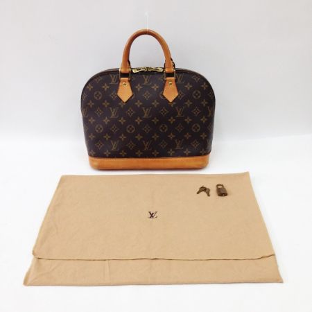  LOUIS VUITTON ルイヴィトン モノグラム アルマPM ハンドバッグ  M51130 ブラウン