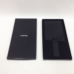 〇〇 CHANEL シャネル 手鏡 ハンドミラー スタンドミラー ブラック Bランク