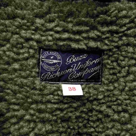  BUZZ RICKSON'S バズ リクソンズ ジャケット フライトジャケット DECK A-2 サイズ38 BR14154 ネイビー