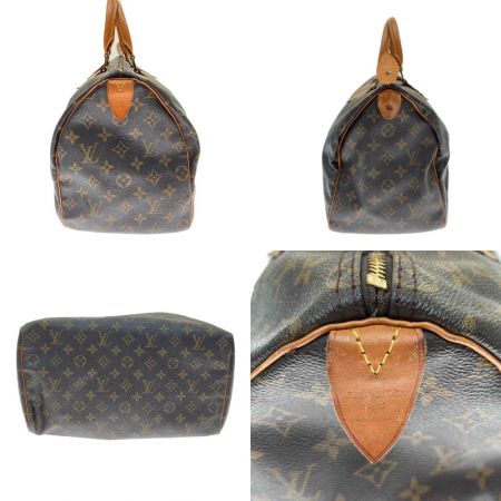  LOUIS VUITTON ルイヴィトン スピーディー35 ハンドバッグ M41524 ブラウン x ベージュ 現状渡し