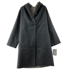 〇〇 Leilian レリアン カシミアコート グレー Aランク