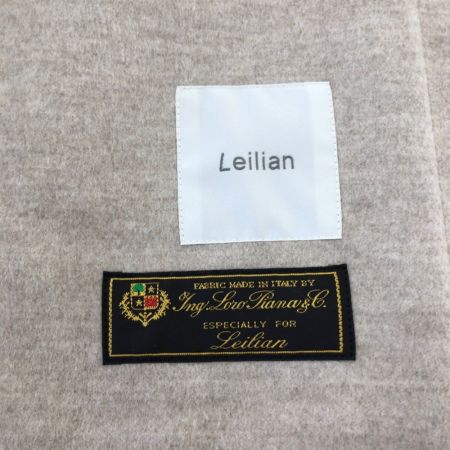  Leilian レリアン カシミアコート グレー