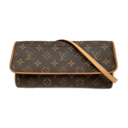  LOUIS VUITTON ルイヴィトン モノグラム ポシェット ツインGM ショルダーバッグ M51852