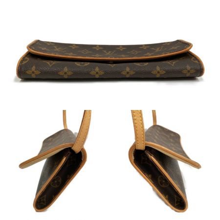  LOUIS VUITTON ルイヴィトン モノグラム ポシェット ツインGM ショルダーバッグ M51852