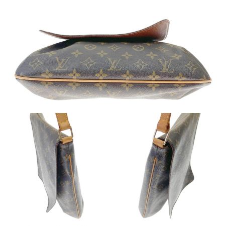  LOUIS VUITTON ルイヴィトン モノグラム ミュゼット ショルダーバッグ M51258 ブラウン