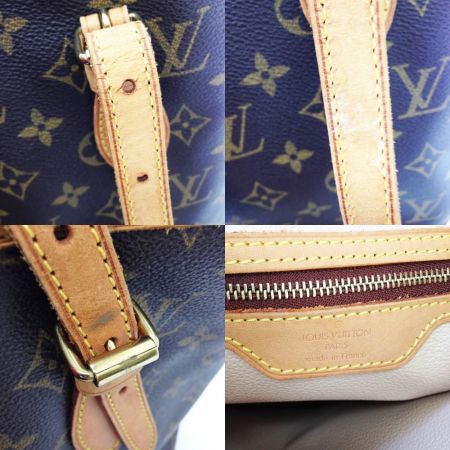  LOUIS VUITTON ルイヴィトン モノグラム プチ バケット トートバッグ ポーチ欠品 M42238 ブラウン x ベージュ 現状渡し
