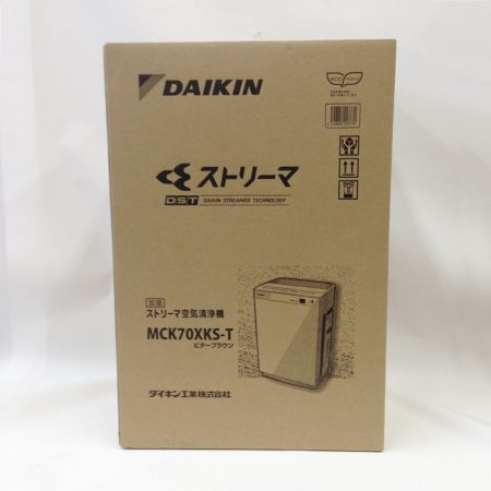 中古】 DAIKIN ダイキン 加湿 空気清浄機 ビターブラウン MCK70XKS-T