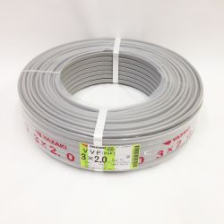 〇〇 YAZAKI ヤザキ VVFケーブル 3芯 3 × 2.0 PbF 100m 未開封品 Nランク