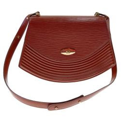 〇〇 LOUIS VUITTON ルイヴィトン エピ  ショルダーバッグ ティルシット ヴィンテージ バッグ M52483 ブラウン 現状渡し Cランク