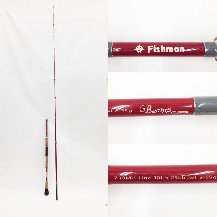 Fishman フィッシュマン ロッド ビームス Beams 7.10MH レッド｜中古｜なんでもリサイクルビッグバン