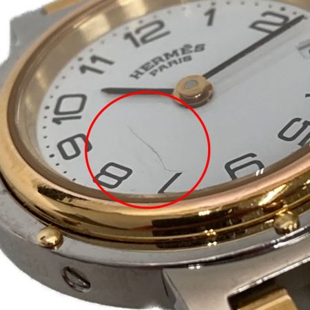  HERMES エルメス クリッパー 腕時計 650266NL