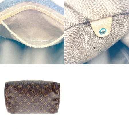  LOUIS VUITTON ルイヴィトン モノグラム スピーディ 25　ハンドバッグ 鍵欠品 M41528 ブラウン x ベージュ 現状渡し