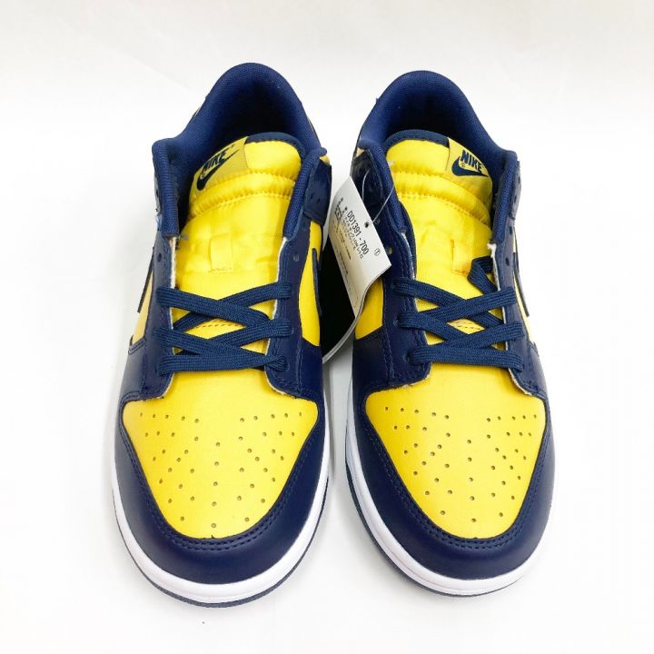 NIKE ナイキ ナイキ ダンク ロー レトロ DUNK LOW RETRO MICHIGAN 27cm DD1391-700 イエロー×ネイビー x  ネイビー 未使用品｜中古｜なんでもリサイクルビッグバン