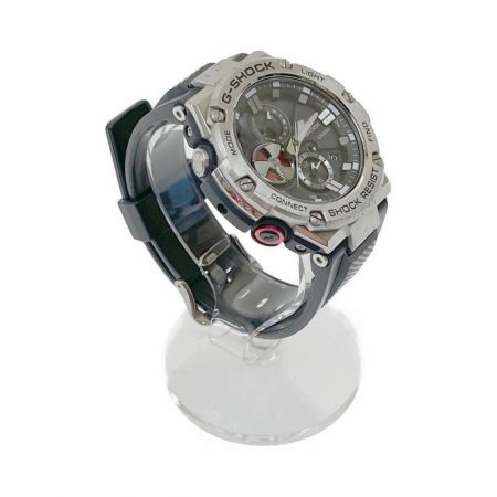  CASIO カシオ G-SHOCK Gショック G-STEEL 腕時計 GST-B100 シルバー x ブラック