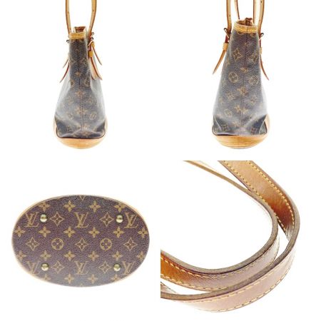  LOUIS VUITTON ルイヴィトン モノグラム プチ バケット ポーチ付 トートバッグ M42238 現状渡し ジャンク品
