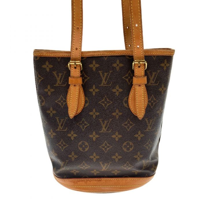 LOUIS VUITTON ルイヴィトン モノグラム プチ バケット ポーチ付 トートバッグ M42238 現状渡し ジャンク 品｜中古｜なんでもリサイクルビッグバン