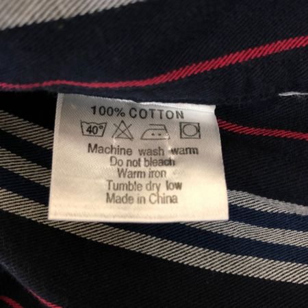  BURBERRY LONDON バーバリーロンドン メンズ シャツ サイズL ネイビー