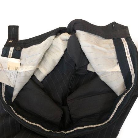  DOLCE & GABBANA ドルチェアンドガッバーナ メンズ スーツ ストライプ サイズ46（イタリア） ネイビー