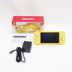 〇〇 Nintendo ニンテンドウ Switch Lite スイッチ ライト 本体 MOD.HDH-001 イエロー Bランク