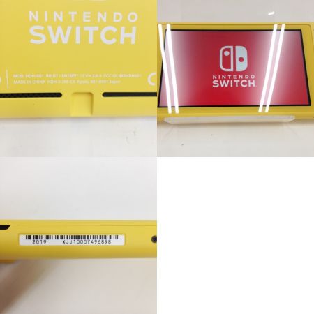  Nintendo ニンテンドウ Switch Lite スイッチ ライト 本体 MOD.HDH-001 イエロー