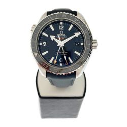 〇〇 OMEGA オメガ シーマスター プラネットオーシャン GMT コーアクシャル 腕時計 メンズ 232.32.44.22.01.001 Aランク