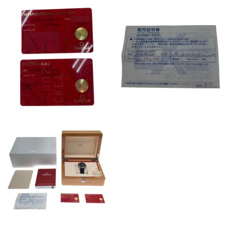  OMEGA オメガ シーマスター プラネットオーシャン GMT コーアクシャル 腕時計 メンズ 232.32.44.22.01.001