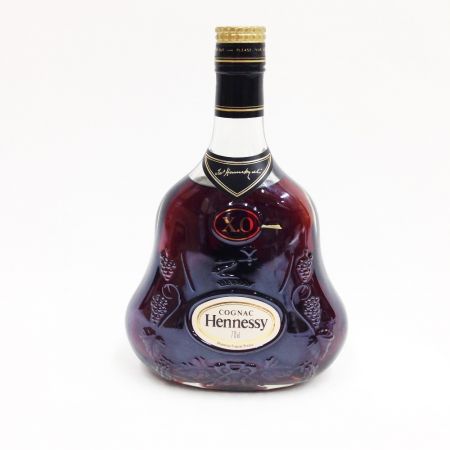  Hennessy ヘネシー ジャス ヘネシー Jas Hennessy XO ブランデー コニャック 金キャップ クリアボトル 古酒 未開栓