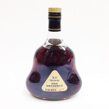  Hennessy ヘネシー ジャス ヘネシー Jas Hennessy XO ブランデー コニャック 金キャップ クリアボトル 古酒 未開栓