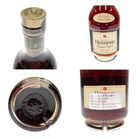  Hennessy ヘネシー リキュール コニャック Liqueur Cognac VSOP 40%  古酒 未開栓 未開栓