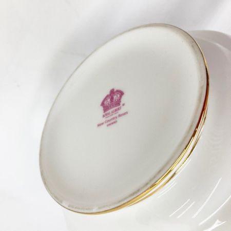  ロイヤルアルバート ニュー カントリー ローズ  ティーポット ホワイト