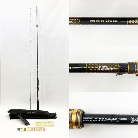  DAIWA ダイワ ロッド モアザン morethan ブランジーノ BRANZINO MT BR EX AGS 97ML/M ブラック