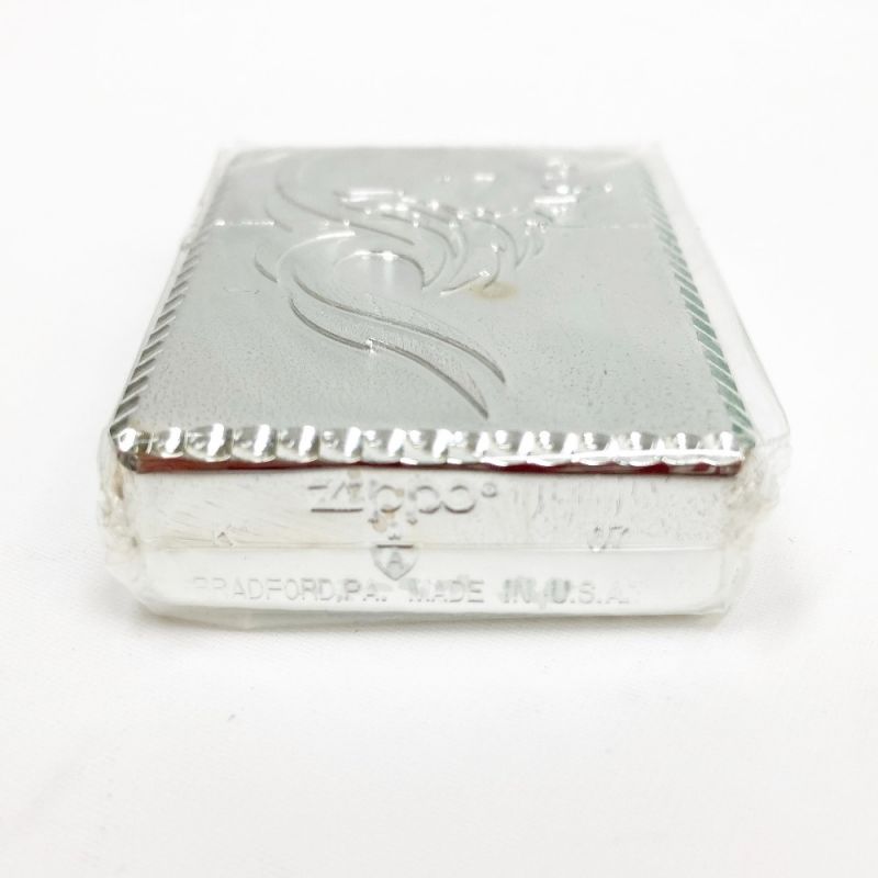 中古】 ZIPPO ジッポ ウルフ WOLF アーマーケース リューター 加工 未 