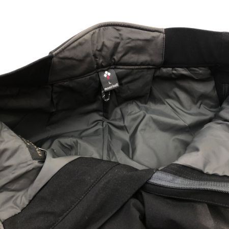 mont･bell モンベル レディース ドライテックインシュレーテッドパンツ サイズＬ ブラック