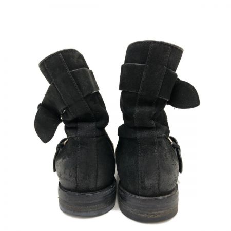  GUCCI グッチ 靴 ブーツ バイカーブーツ 9 1/2 368430 ブラック