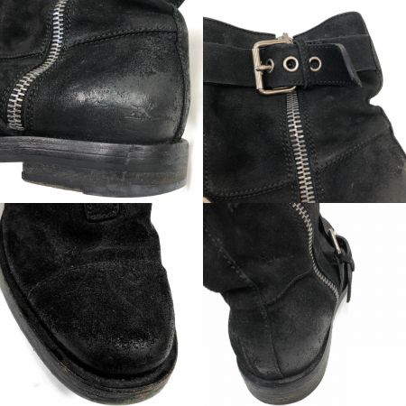  GUCCI グッチ 靴 ブーツ バイカーブーツ 9 1/2 368430 ブラック
