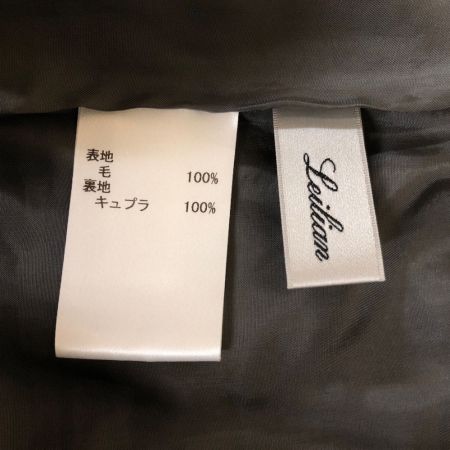  Leilian レリアン レディース パンツ チェック サイズ13+ グレー