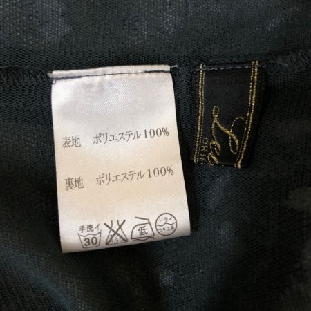  Leilian レリアン レディース カットソー 半袖カットソー レース フリル サイズ13+ ディープグリーン