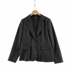 〇〇 Leilian レリアン レディース ジャケット サイズ13 ブラウン Bランク