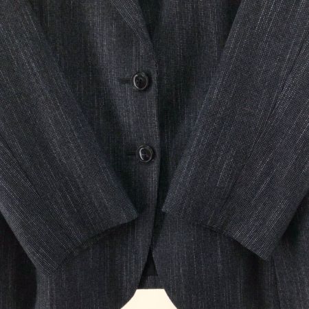  Leilian レリアン レディース ジャケット サイズ11 ネイビー